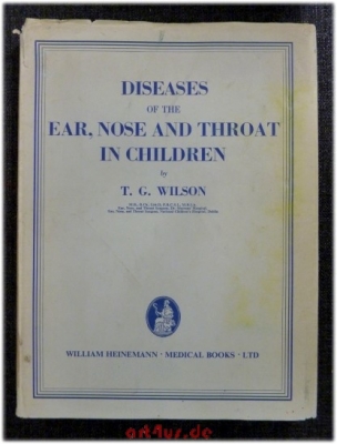 Diseases of the Ear, Nose and Throat in Children.
