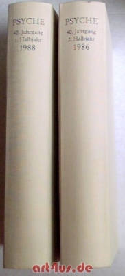 Psyche : Zeitschrift für Psychoanalyse und ihre Anwendungen : 40. Jahrgang 1986 : 2 Bände 1. u. 2. Halbjahr
