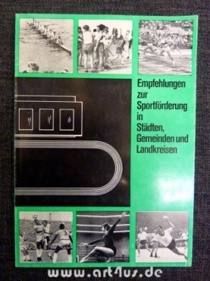 Empfehlungen zur Sportförderung in Städten, Gemeinden und Landkreisen.