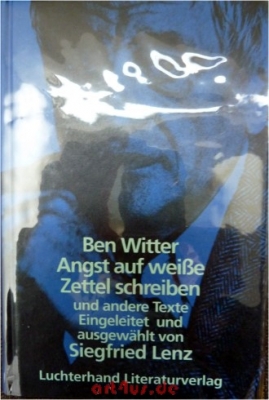 Angst auf weisse Zettel schreiben und andere Texte.