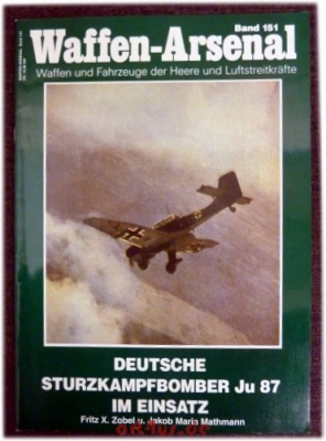 Deutsche Junkers JU 87 im Einsatz.