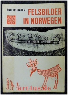 Felsbilder in Norwegen.