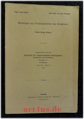 Messungen am Funkenspektrum des Palladiums.