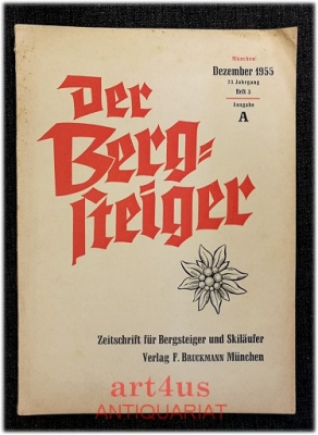 Der Bergsteiger : Zeitschrift für Bergsteiger und Skiläufer : Dezember 1955 : Heft 3 Ausgabe A