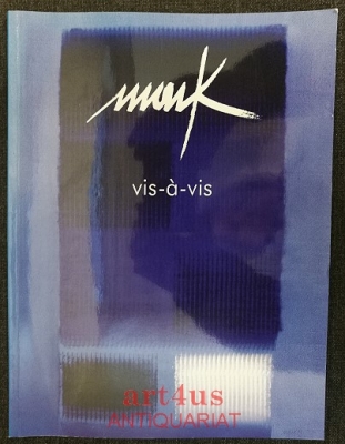 Heinz Mack, vis-à-vis : Gemälde ; Ausstellung vom 8. Mai bis 30. Juni 2001, Galerie Neher Essen ; in der Ausstellung werden weiße Bilder aus den frühen Jahren weißen und farbigen Werken aus der Zeit von 1991 bis 2001 gegenübergestellt.