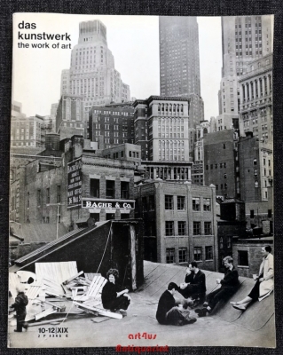 das kunstwerk : the work of art : die new yorker szene 1966