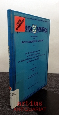 Die Landschaftsentwicklung der südlichen Frankenalb im Gebiet Hofstetten-Gaimersheim-Wettstetten nördlich von Ingolstadt.