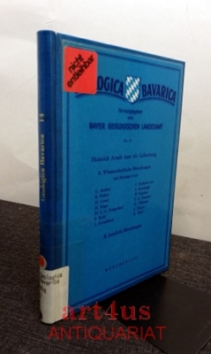 Heinrich Arndt zum 65. Geburtstag : A. Wissenschaftl. Mitteilungen mit Beitr. von Gerhard Andres [u.a.] B. Amtl. Mitteilungen.