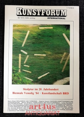 Kunstforum International : Band 73/74, 5-6/84, Juni/August