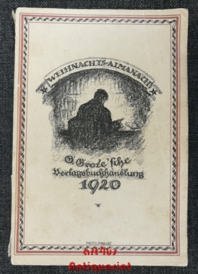 Grote`scher Weihnachtsalmanach 1920