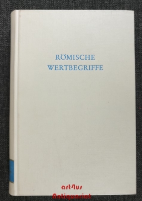 Römische Wertbegriffe.