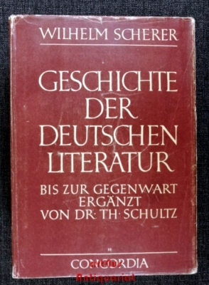 Geschichte der deutschen Literatur.