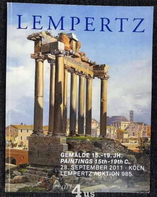 Lempertz Auktion 985 : Gemälde 15.-19. Jh. : Paintings 15th - 19th C.