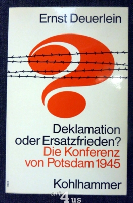 Deklamation oder Ersatzfrieden?