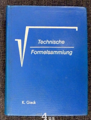 Technische Formelsammlung.