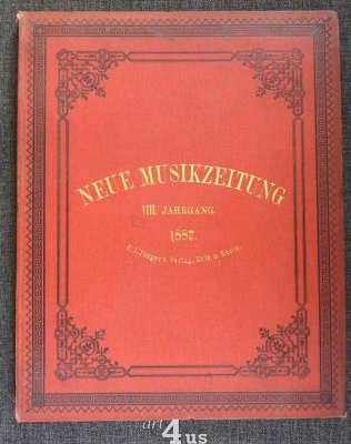 Neue Musik-Zeitung  8. Jahrgang (1887)
