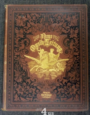 Neue Musik-Zeitung  9. Jahrgang (1888) ; mit Notenbeilage