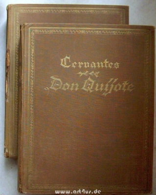Leben und Taten des scharfsinnigen Edlen Don Quijote von La Mancha. 2 Bände