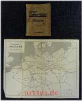 Jopp`s Doppel-Atlas zum Selbstunterricht : 1, Teil: Deutschland und seine Kolonien. Beilage: 2 Eisenbahnkarten.