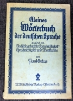 Kleines Wörterbuch der deutschen Sprache,