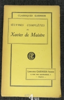 Oeuvres completes du comte Xavier de Maistre