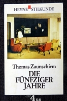 Stilkunde  Die Fünfziger Jahre