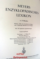 Meyers Enzyklopädisches Lexikon in 25 Bänden : Neunte, völlig neu bearbeitete Auflage