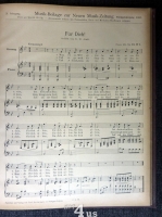 Neue Musik-Zeitung  10. Jahrgang (1889) ; mit Notenbeilage